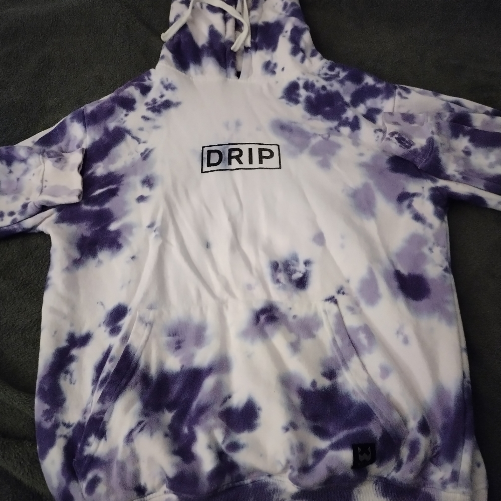 Drip hoodie. Adult size medium but fits like a small